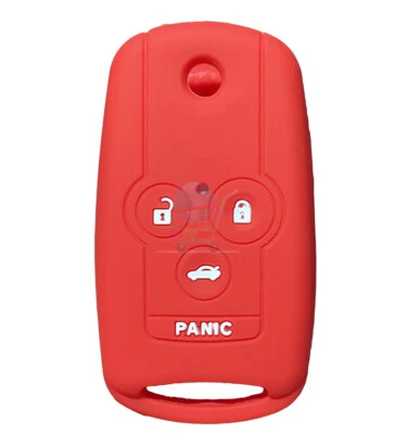 Подходит для Honda Accord Acura ZDX MDX TSX 4 кнопки дистанционный брелок силиконовый чехол - Изображение 1 из 4