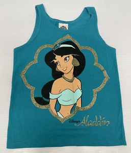 Vintage Disney Aladdin Princess Jasmine Tank Top Shirt JOG TOGS Youth Size 6/6X - Picture 1 of 11