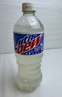 1 botella Mountain Dew White Out Full MTN 20 oz descontinuada rara Foto 1 de 4