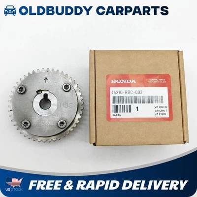 Genuine Honda CR-V Civic Acura RSX 50 Degree VTC Actuator Intake Cam Gear OEM - Imagen 1 de 4