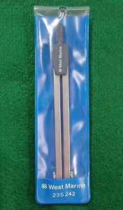 West Marine Nautical Navigation 6" Matte Nickel Removable Point Divider #235 242 - Picture 1 of 14