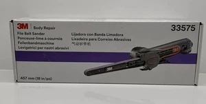 Lijadora neumática de banda de archivo 3M 33575 herramienta de reparación de carrocería automática (18 pulgadas)).6HP NUEVO - Imagen 1 de 2