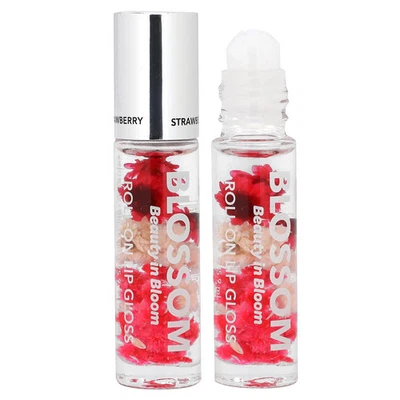 Brillo de labios Roll-On, fresa, 0,20 fl oz (5,9 ml) Foto 1 de 3