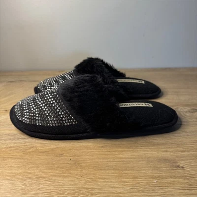 Zapatillas Naturalizer negras con estrás forradas de piel sintética para mujer talla M (7-8) Foto 1 de 4
