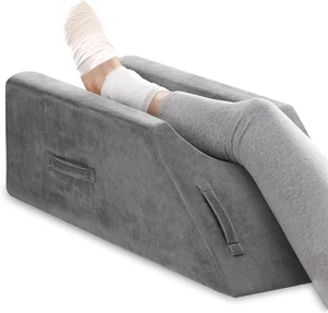 Leg Elevation Pillow for Leg/Knee Surgery Recovery, Memory Foam Leg Pillow with  - Picture 1 of 12