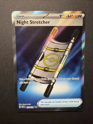 Night Stretcher 173/132 Mega Evolutions Trainer Item Pokemon Card NM Pack Fresh - Image 1 of 4