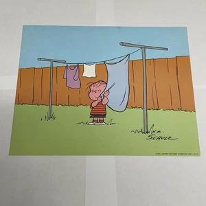 Schulz 1964 United Features Syndicate Inc. Linus Peanuts Original Print Near M - Picture 1 of 6