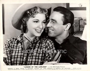 COWGIRL COWBOY VIRGINIA VALE GEORGE O'BRIEN ORIG WESTERN PORTRAIT STILL RKO - Bild 1 von 1