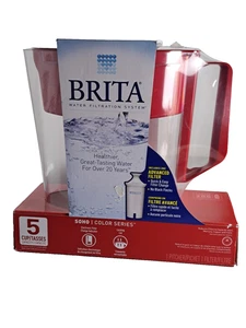 NIB BRITA 5 Cup Water Filtration System SOHO COLOR SERIES Pitcher - Picture 1 of 1