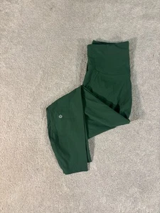 Lululemon Base Pace High-Rise Ribbed Tight Everglade Green Size 8 - Picture 1 of 11