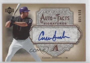 2006 Upper Deck Artifacts Auto-Facts 69/800 Conor Jackson #AF-CJ Auto - Picture 1 of 3