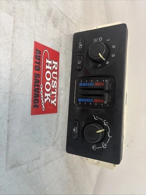 Chevy Trail Blazer 2008 tablero calefacción aire acondicionado control de clima 10395426 Foto 1 de 4