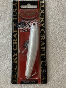 LUCKY CRAFT WANDER 95 3/4oz. WD95 PEARL WHITE NIP