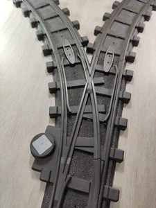 PLAYMOBIL LOTE DE VIAS TREN, 2 CURVAS, 1 DESVÍO Y 2 CONECTORES - Picture 1 of 7