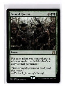 MTG - Second Harvest 227/297 Shadows Over Innistrad Regular - LP - Picture 1 of 2