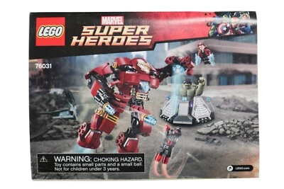 LEGO Marvel Super Heroes 76031: The Hulk Buster Smash Instruction Book ONLY - Image 1 of 2