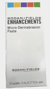 Rodan Fields Enhancements Micro-dermabrasion Paste Skin (10 Packs) Sealed READ - Picture 1 of 7