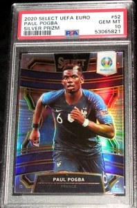 2020 Select UEFA Euro Paul Pogba Silver Prizm PSA 10 GEM MINT #52 Terrace b - Picture 1 of 2