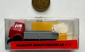 B472 Roskopf heut Wiking 1:87 LKW Berliet GAK 5/19 Pritsche OV 474 H0 - Bild 1 von 8