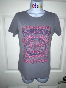 👚👕 Dsquared2 Shirt Rodeo Show top Tee Unisex      MED - Picture 1 of 8