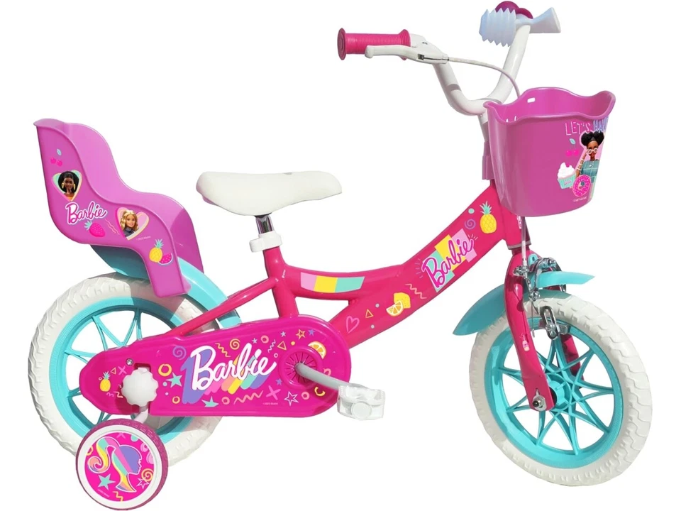 Fahrrad Barbie Fahrrad Kinder 12 14 16 Barbie The Movie Mit Räder Und Zubehör - Bild 1 von 1