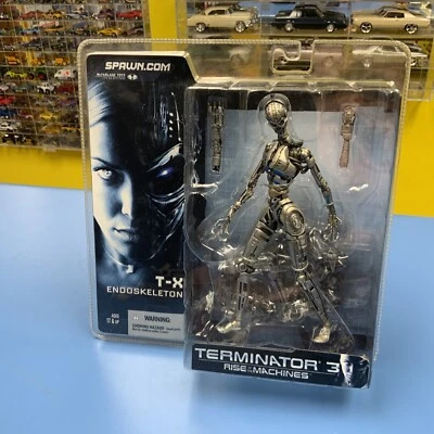 McFARLANE  TOYS  T-X ENDOSKELETON TERMINATOR 3 RISE OF THE MACHINES  NEW - Image 1 of 4