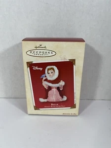 Hallmark Keepsake Ornament Disney's -  Belle Beauty & the Beast 2002 - Picture 1 of 12