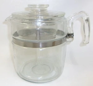 Vintage Pyrex Flameware 9 Cup Model 7759 B Percolator Complete Original 1960s - Picture 1 of 2