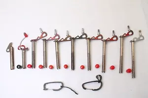 Juego de Tornillos de Hielo Rack Diamante Negro y Grivel - La mayoría son afilados - 9 de ellos - Imagen 1 de 8