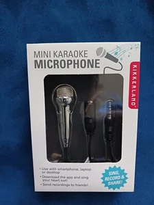 Mini Karaoke Microphone For Smartphones, Laptops, Desktops & More By Kikkerland - Picture 1 of 3