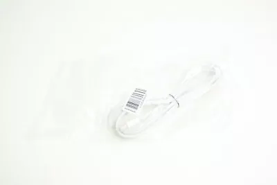 Male Mini DisplayPort to Male DisplayPort 1.2 Cable White  6' FT Feet - Image 1 of 4