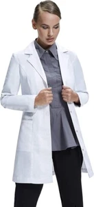 Dr. James Premium-Laborkittel für Damen, Hüfttaschen, taillierte Passform, - Bild 1 von 2
