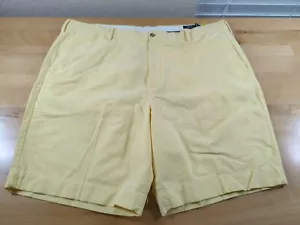 Polo Ralph Lauren Shorts Mens Yellow Chino Measures 40 Classic Fit - Picture 1 of 9
