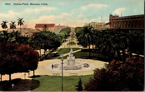 Postal Parque Indio La Habana Cuba Sin Publicar - Imagen 1 de 2