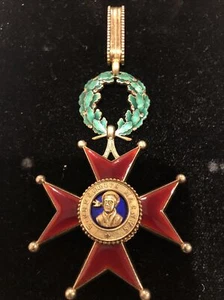 Vatican.Order Of Saint Gregory Commander Neck Badge Silver Enamel 104mm x W 49mm - Picture 1 of 11