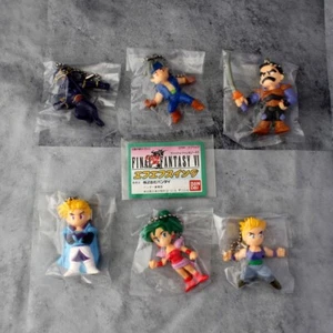 MINT FULL SET x6 Final Fantasy VI 6 BANDAI Figure keychain Part1+Mini Book(1) - Picture 1 of 1