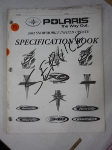 POLARIS 2002 INFIELD UPDATE SPECIFICATION BOOK SHOP MANUAL SERVICE REPAIR OEM - Picture 1 of 5