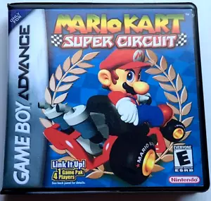 Mario Kart Super Circuit SOLO CUSTODIA Game Boy Advance GBA Box MIGLIORE QUALITÀ DISPONIBILE - Foto 1 di 6