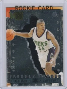 Ray Allen Rookie Card 1996/97 Fleer Metal FRESHLY FORGED Insert Basketball RC - Bild 1 von 2