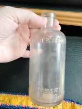 Listerine Lambert Pharmacal Co Glass Bottle 6" Vintage