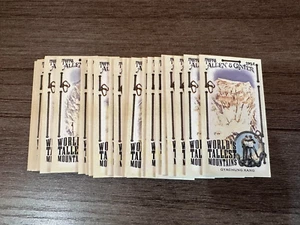2024 Topps Allen & Ginter WORLD'S TALLEST MOUNTAINS MINI (WTM) - PICK ANY - Picture 1 of 1