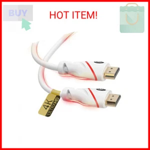 HDMI Cable 50 ft - in-Wall High Speed HDMI Cord - CL3 Rated - Supports 4K, 3D, F - Picture 1 of 2