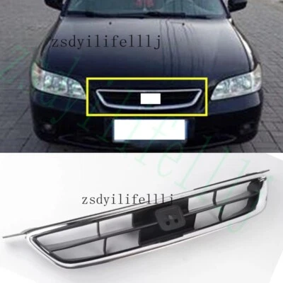 1X For Honda Accord 1998 1999 2000 2001 2002 Front Upper Grille Grid Cover g - Image 1 of 2
