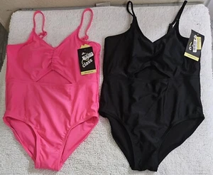 2 lot  SWIMSUIT  GIRLS ART CLASS 1 PIECE   SIZE XL (14) - Picture 1 of 2