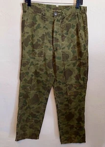 60er Jahre Militär Tarnhose leicht 30x28..vor Vietnam. - Bild 1 von 2