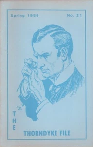 Collectible Fanzine: The Throrndyke File #21 Spring, 1986 Near Fine! - Imagen 1 de 2