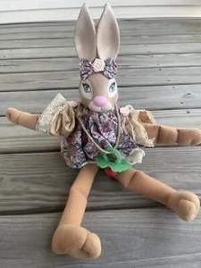 Custom OOAK Rabbit/bunny doll Strawberry Sunday - Picture 1 of 6