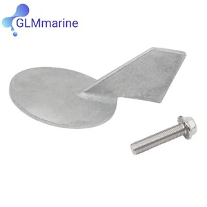 688-45371-00 Trim Tab Anode for Outboard Yamaha 50 60 70 75 80 90 100 HP - Picture 1 of 7