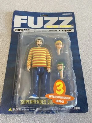 Figura de acción FUZZ HIPSTER FILÓSOFO CÍNICO SUPERHÉROES NO EXISTEN Foto 1 de 4