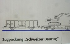 Märklin 55023 Zugpackung Sersa - Bauzug Spur 1